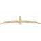 Ekena Millwork Bellingham Rough Sawn Timber Gable Bracket, Douglas Fir, 84"W x 21"H x 2"D x 4"F, 6/12 Pitch GBW084X21X0204BEL00RDF - alternate 2